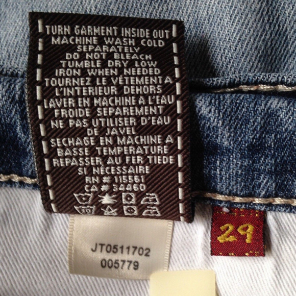 7 For All Mankind Jeans Womens 29 Slimmy Faded - Picture 6 of 8